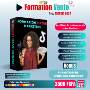 formation exclusive sur la vente via TikTok